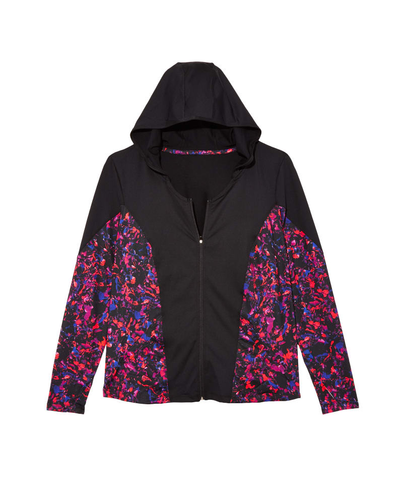 Front of plus size Alpine Hooded Jacket by Rainbeau Curves | Dia&Co | dia_product_style_image_id:119822
